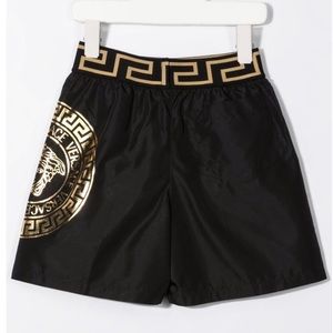 Versace Kids Medusa-print swim shorts (NWT) [sz M/12]